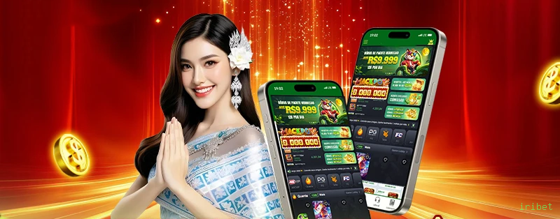 Conta iribet sincronizada site e app